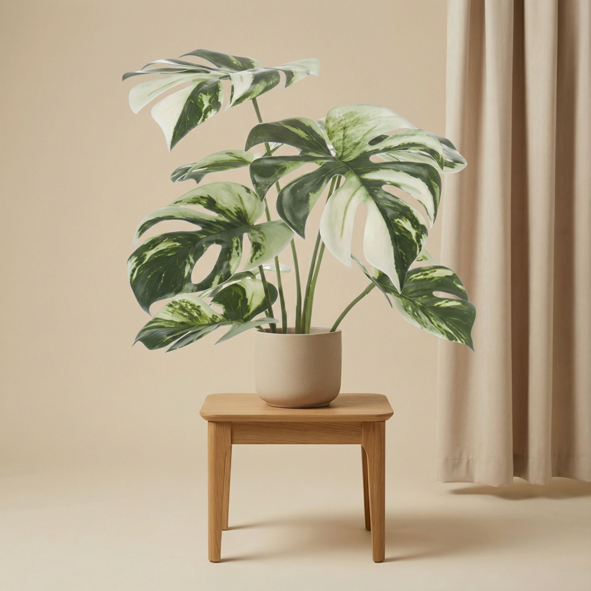 The ease of artificial plants and flowers