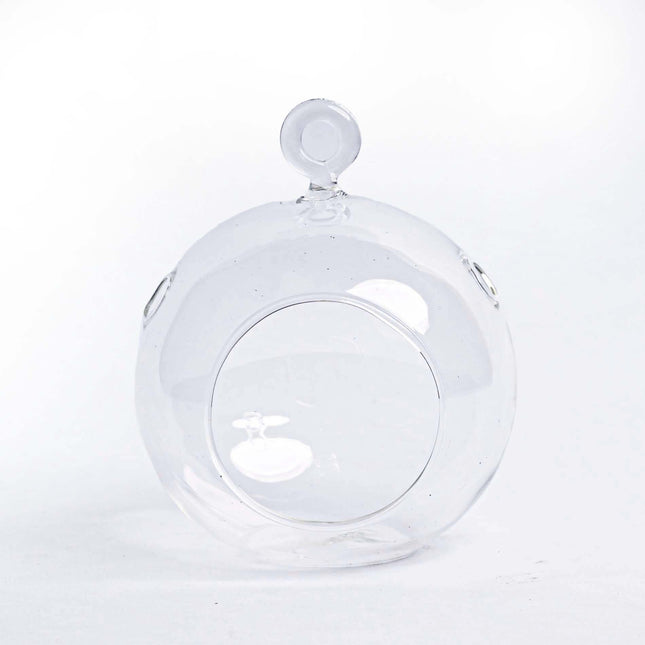 Glass Christmas Ball - Pinecone and Reindeer Moss