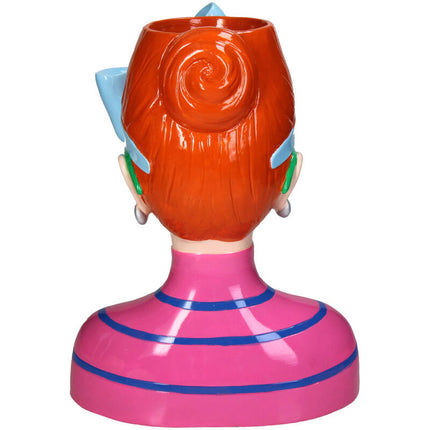 Vase Fashion Lady ‘Larissa’ 24x17x30cm - Waterproof - Decorative Vase/Pot
