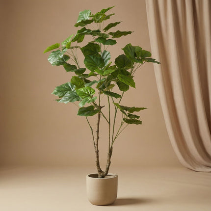 Ficus Umbrella boom 125 cm - Kunstplant