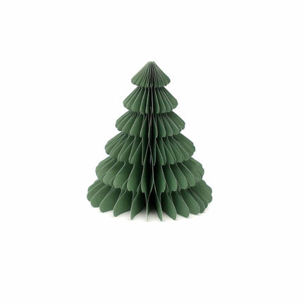 Paper tree - Foldable - Green - 15cm