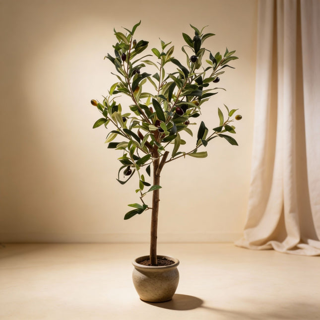 Olivier artificiel en pot 65 cm - Plante artificielle