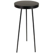 Round Table - Black Metal - Ø42,5 x ↑ 98 cm