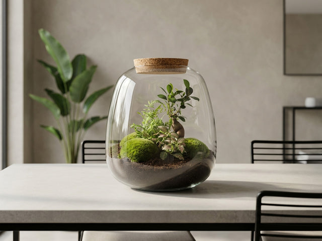 bottle garden terrarium