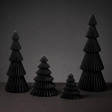 Paper tree - Foldable - Black - 40cm