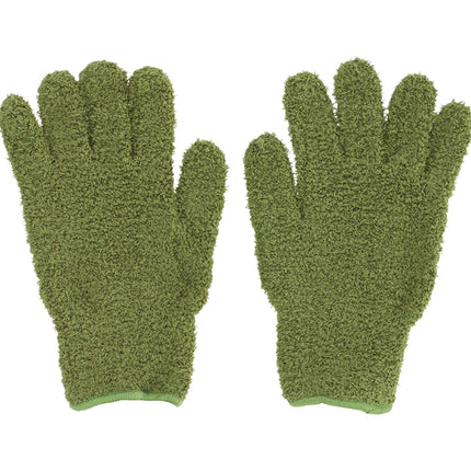 Pflanzen Staubhandschuhe grün – Mikrofaser