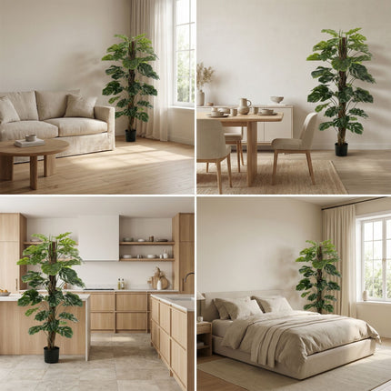 Monstera on pole 150 cm - Artificial plant