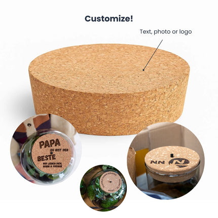 Cork 125x115x32mm - Sustainable natural cork