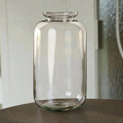Bouteille 'Sven XL' en verre recyclé ↑ 43 cm Ø 23 cm