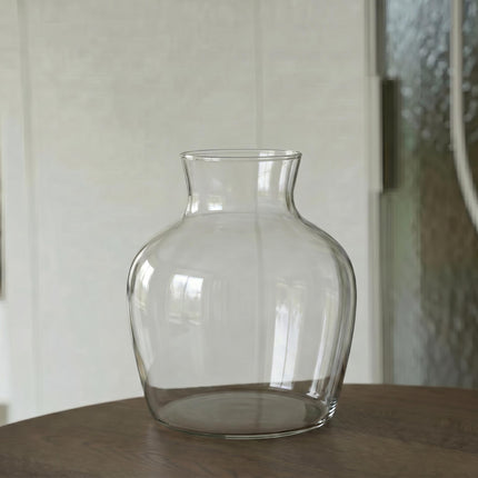 Bottle 'Fat Joe' - Recycled Glass Ø 29 cm ↑ 30 cm