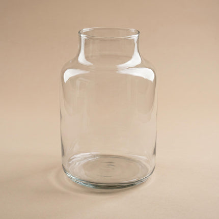 Bouteille 'Milky' - Verre recycle ↑ 30 cm Ø 21,5 cm