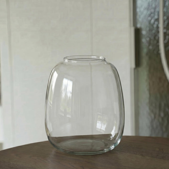 Bottle ‘Emma' - Recycled Glass Ø 23 cm ↑ 25 cm