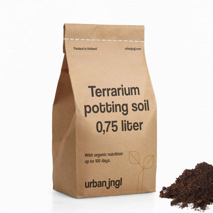 Terreau pour terrarium - 0,75 litre - Avec nutrition organique