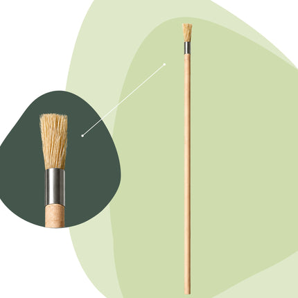 Terrarium brush - Wood - 60 cm long